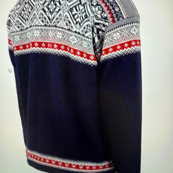 ICEWEAR NEWLined 100% Worsted Icelandic Wool Bergen Nordic Sweater, Med. RT $293 - Picture 9 of 10